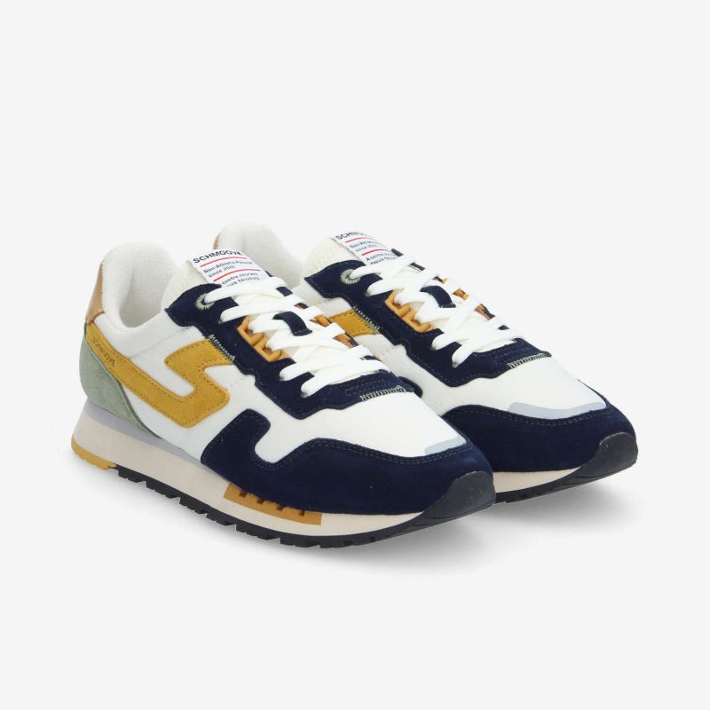 ATHENE RUNNER M - SDE/SDE/SQUARE - NAVY/GREEN/BEIGE